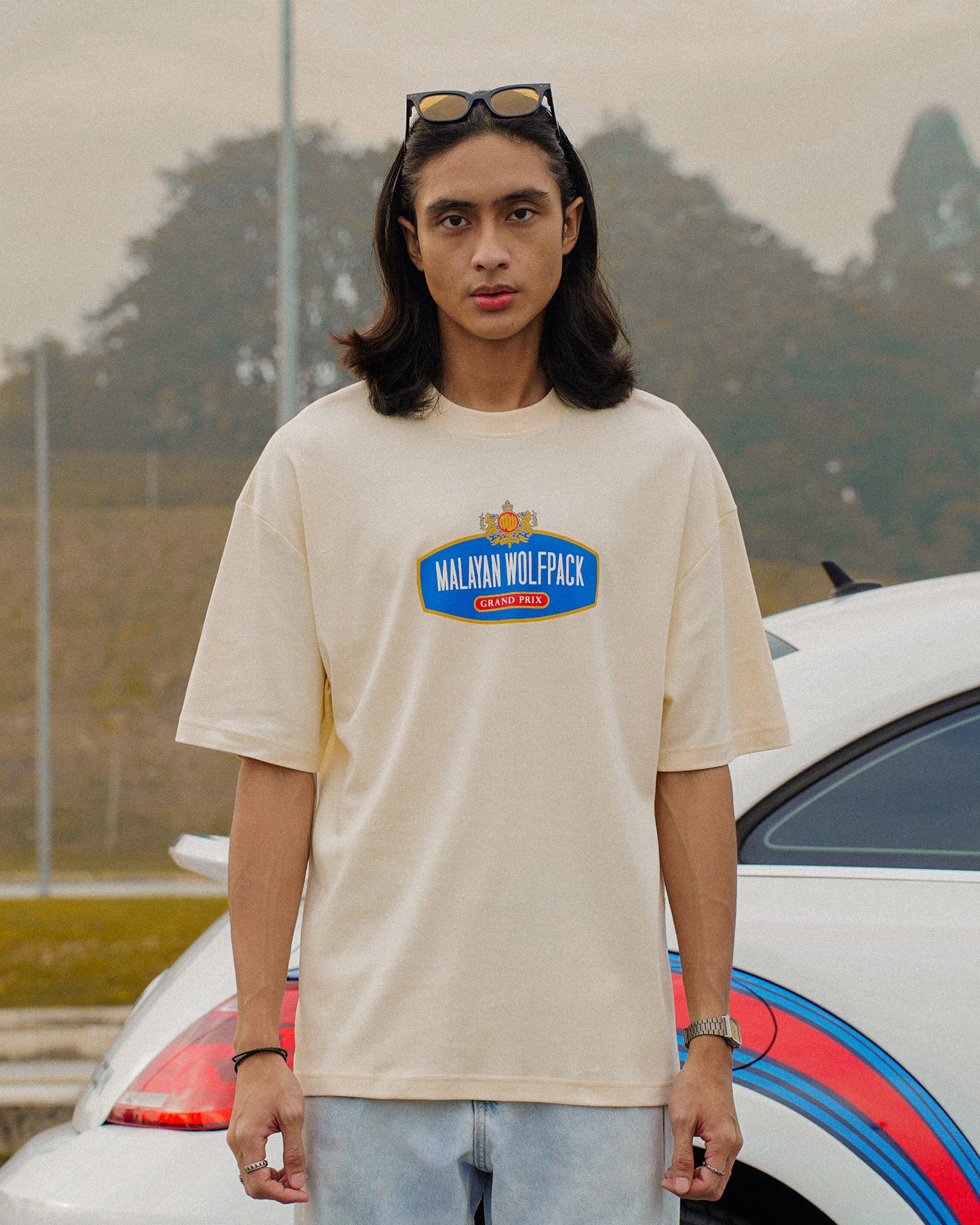 Grand Prix Tee - Off White