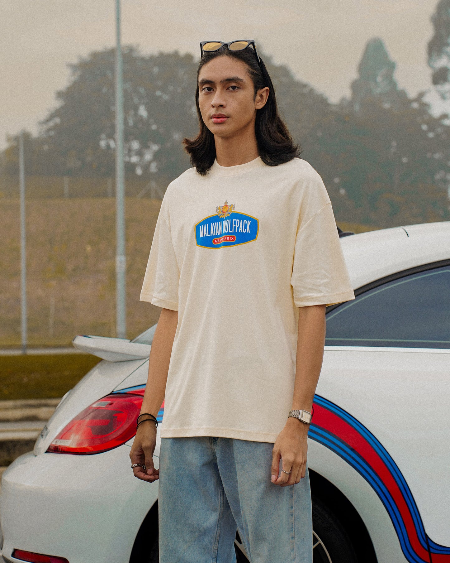 Grand Prix Tee - Off White