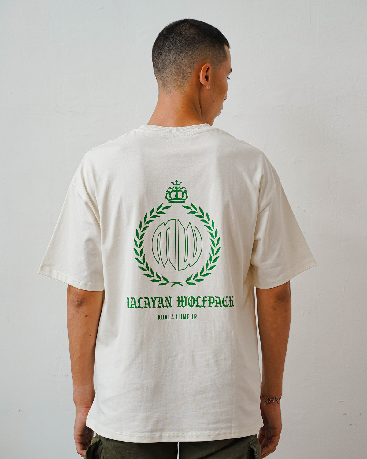 Laurel Ambigram T-Shirt - Off White