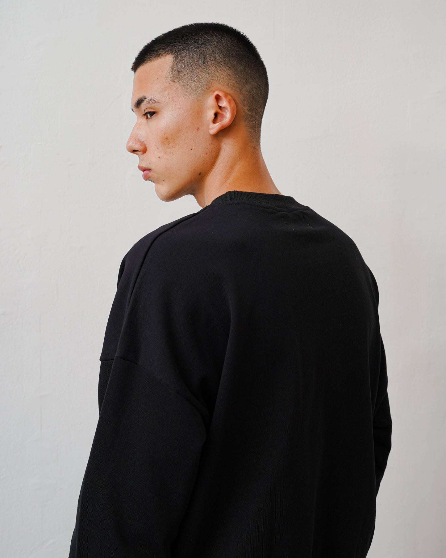 Laurel Ambigram Sweatshirt - Jet Black