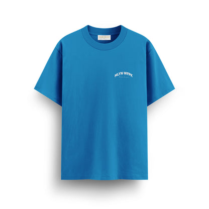 Arch Logo Tee - Cerulean Blue