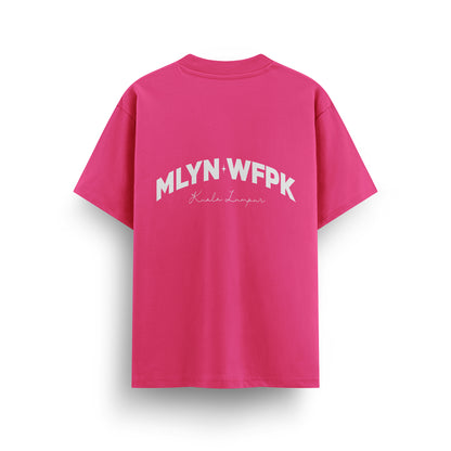 Arch Logo Tee - Fuchsia Pink