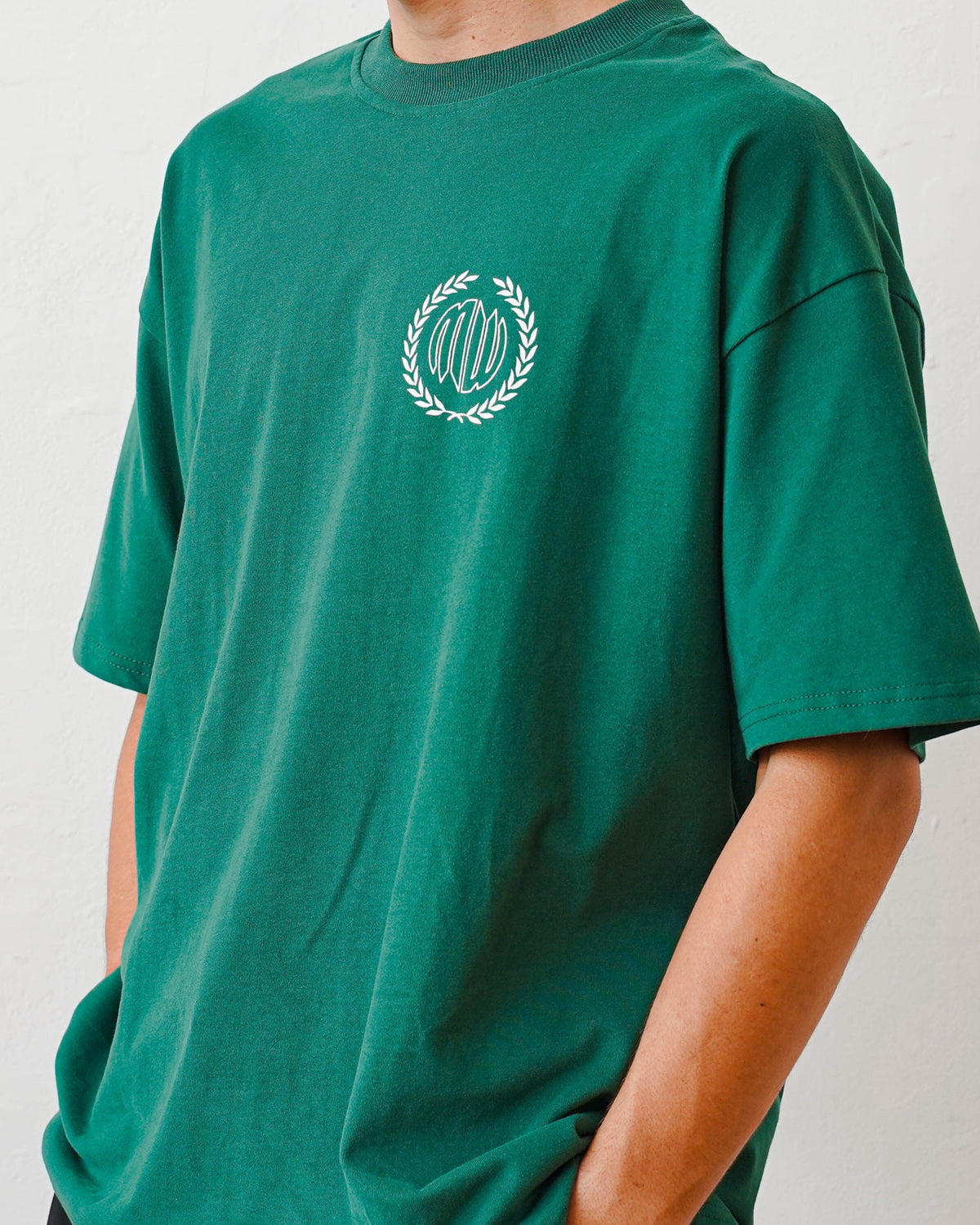 Laurel Ambigram T-Shirt - Racing Green