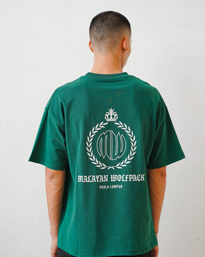 Laurel Ambigram T-Shirt - Racing Green