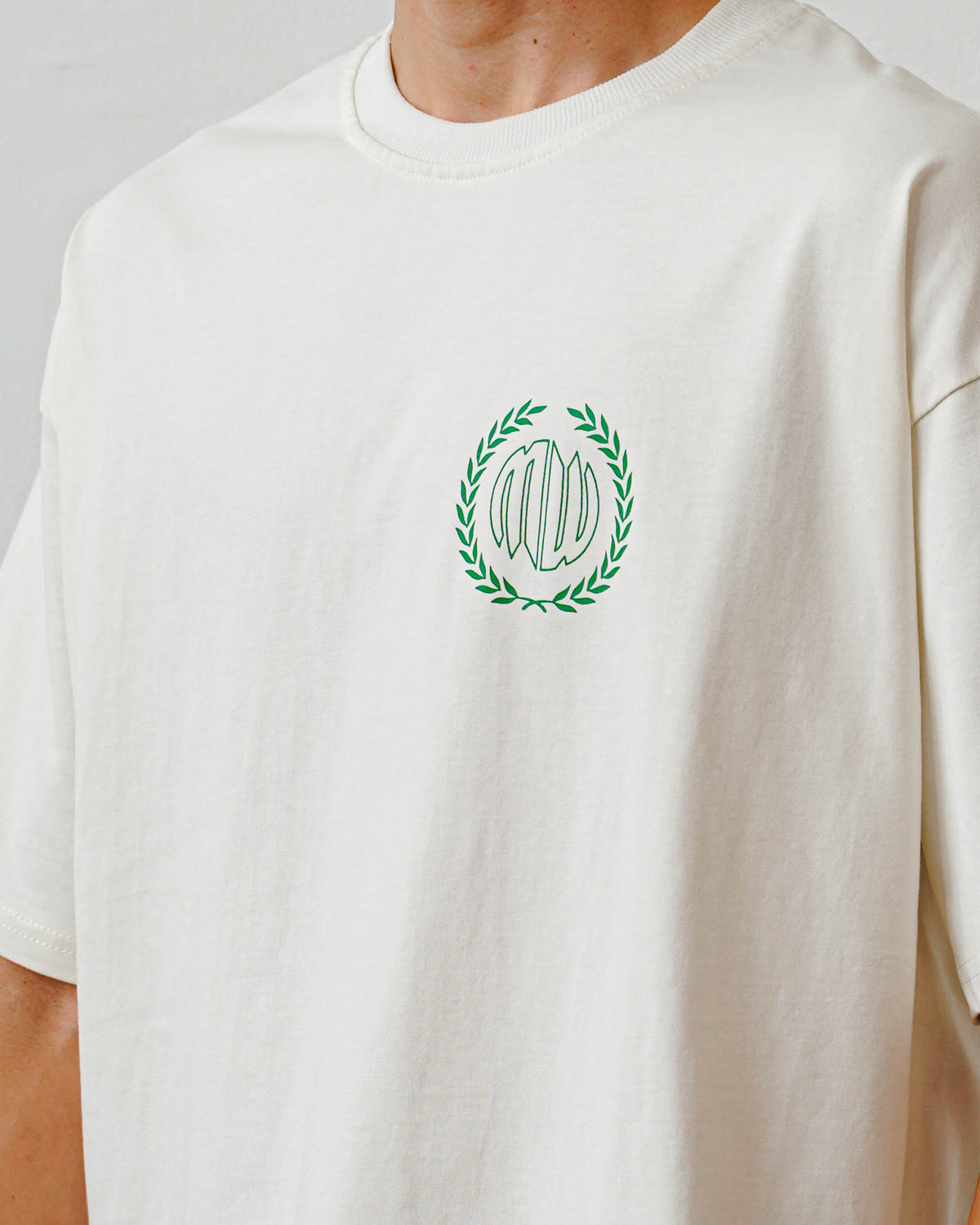 Laurel Ambigram T-Shirt - Off White
